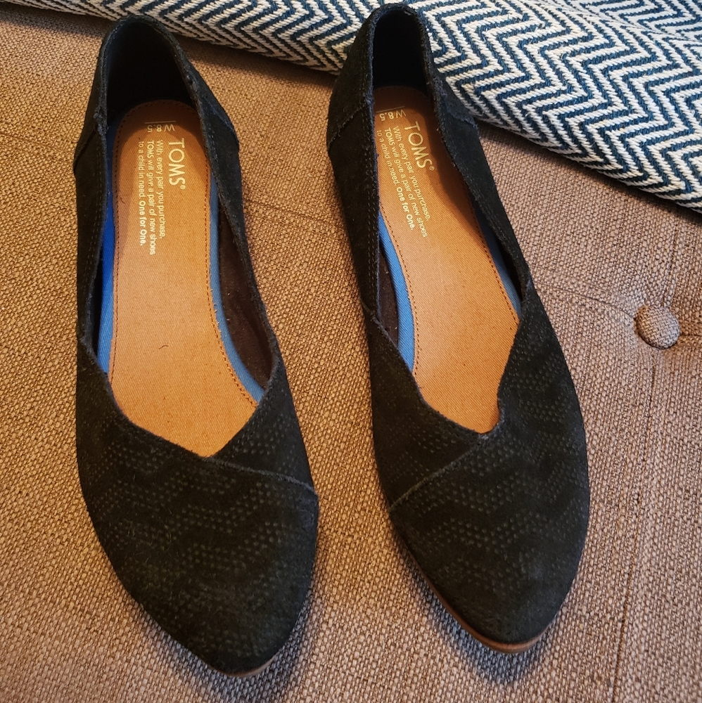 Suede toms